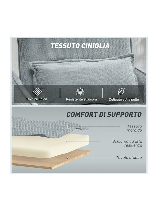 Schlafsessel Gray 88x84x87cm