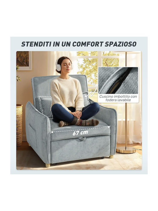 Schlafsessel Gray 88x84x87cm