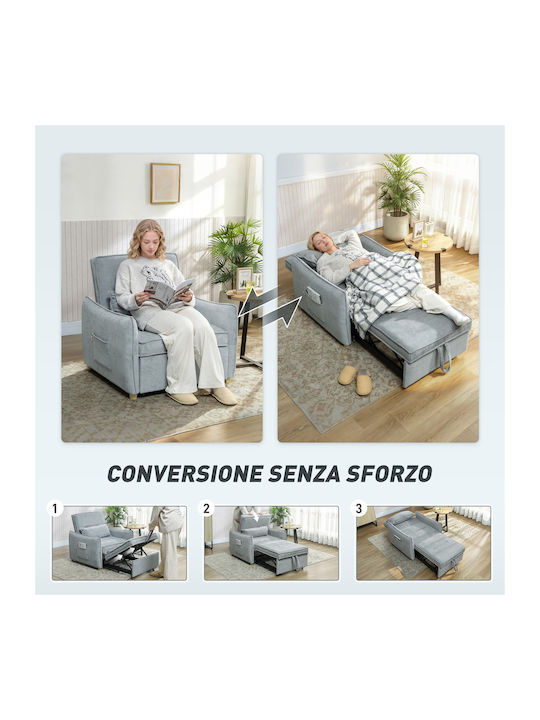 Schlafsessel Gray 88x84x87cm