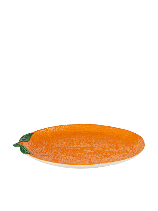 Butlers Orange Plate Soup Ceramic Orange