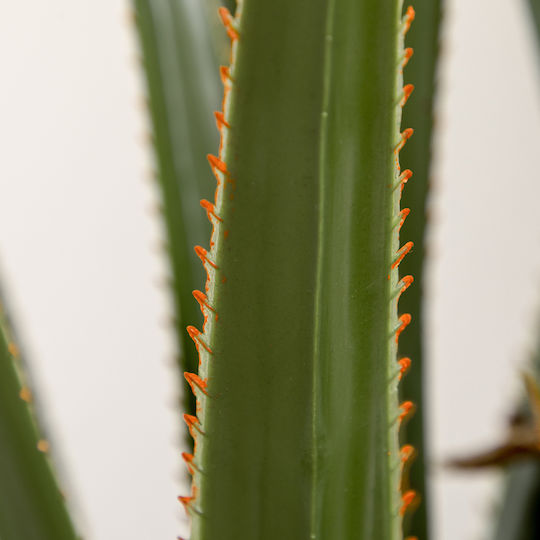 HomCom Dekorative Künstliche Yucca Pflanze 190 cm 39 Blätter Topfpflanze Peva Zement