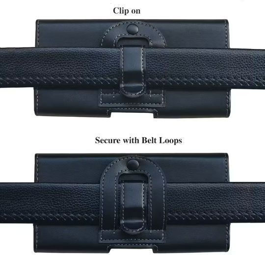 Universal Belt Clip Case Smartphones 5.5"-6"-6.9" Black