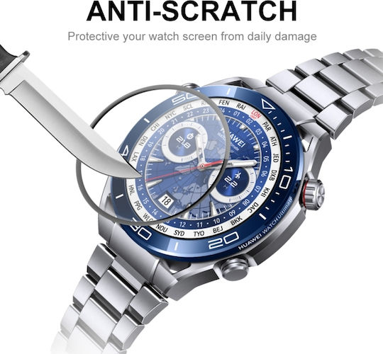 Enkay 2 Pieces Full Flexi Glass Huawei Watch Ultimate Black