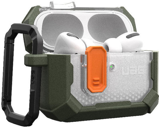 UAG Plasma Калъф с кука в Зелен цвят за Apple AirPods Pro 3