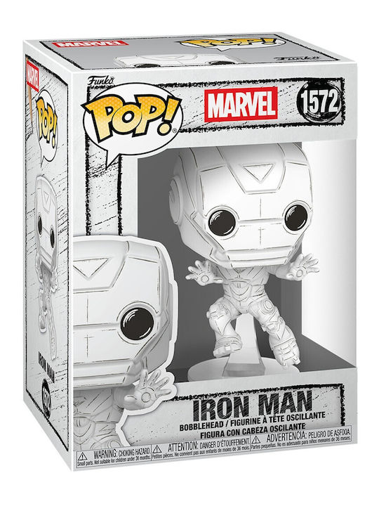 Funko Pop! Marvel: Iron Man (Sketched) Bobble-Head Funko Pop! Marvel: Iron Man (Sketched) Bobble-Head