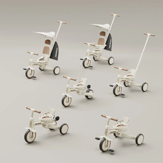 Lecoco C-walker S3 max-g Μετατρεπόμενο με Χειρολαβή Γονέα για 18 Μηνών Πράσινο