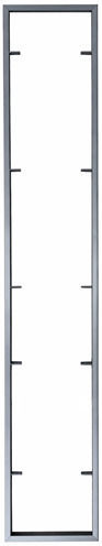 System Plasio Rafierras Finetto Schwarz Matt 960mm