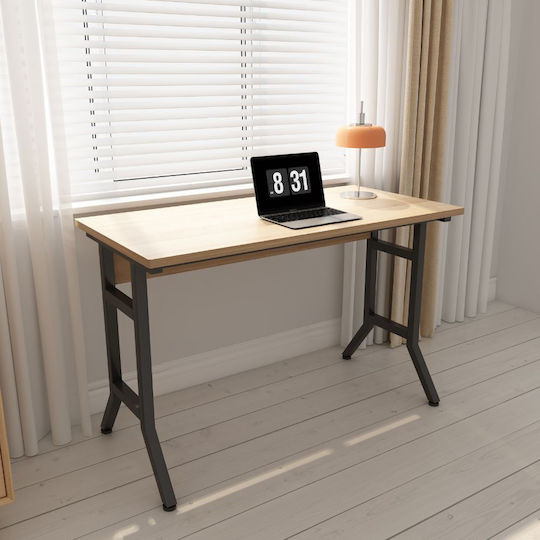 Desk 120x48x76cm Beige Desk 120x48x76cm Beige