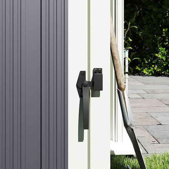 Metallic Garden Shed Galvanized M1.46xW0.81xH1.22m