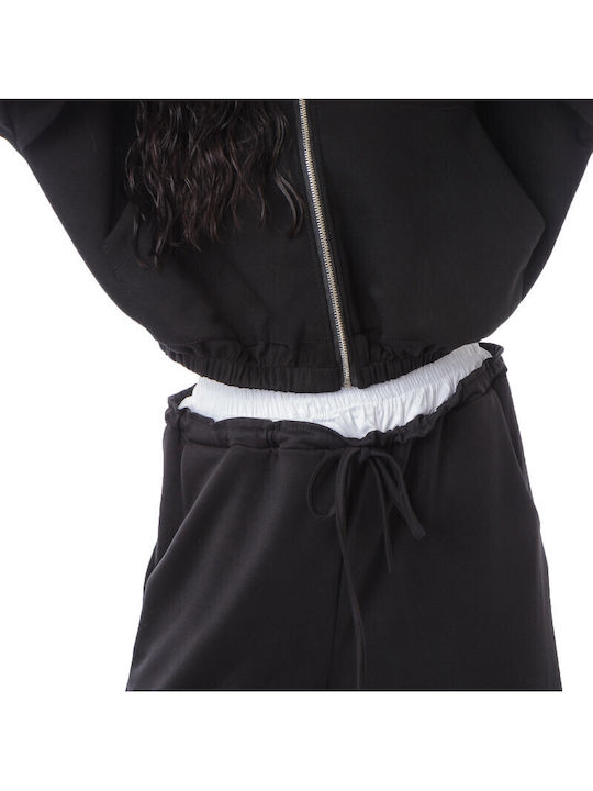 Women's Black Set with Pants with Elastic