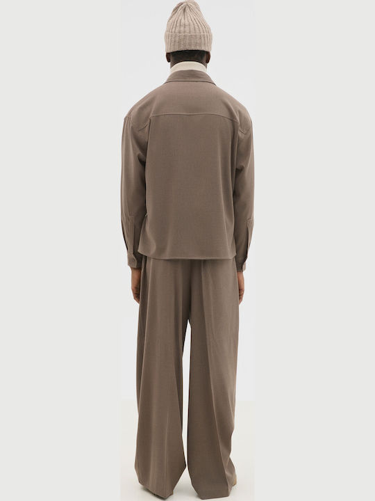 Long-sleeved Shirt Brown
