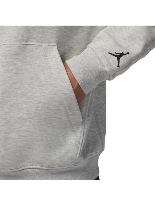 Dri-Fit Sweatshirt with Hood Gray