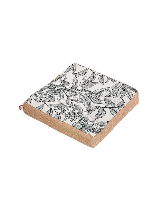 Fylliana Garden Chair Cushion Opulent Beige-Black 40x40cm Various Colors