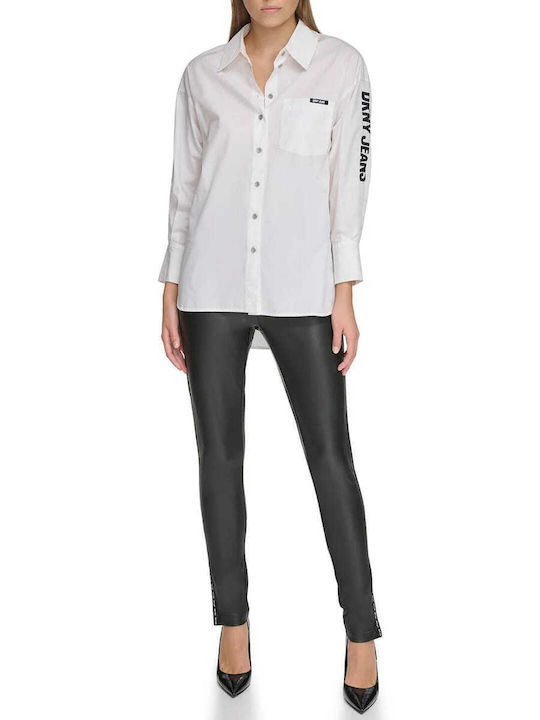 Women's Long Sleeve Shirt White