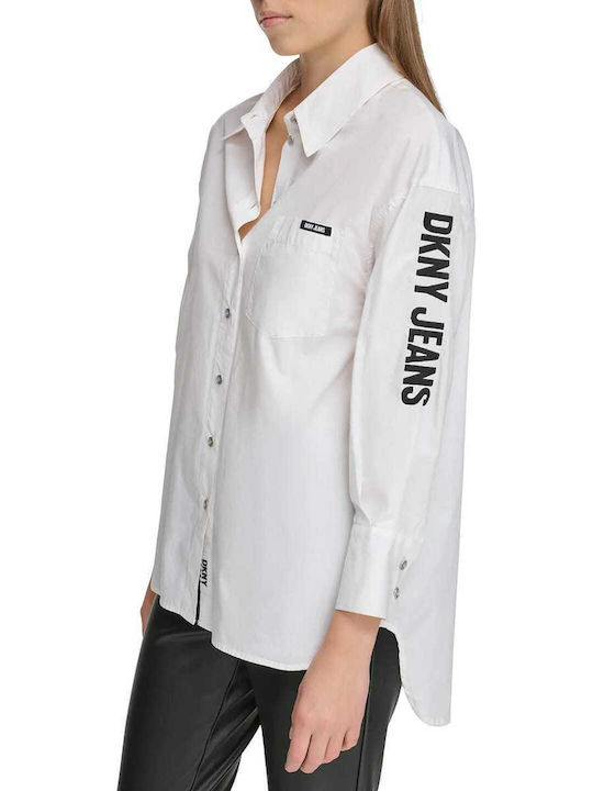 Women's Long Sleeve Shirt White