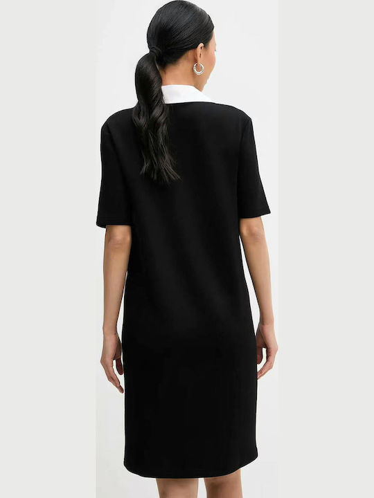 Summer Mini T-Shirt Dress Black
