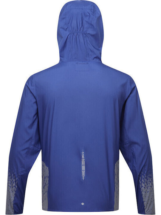 Jacket Waterproof and Windproof Ocean/Reflect Blue