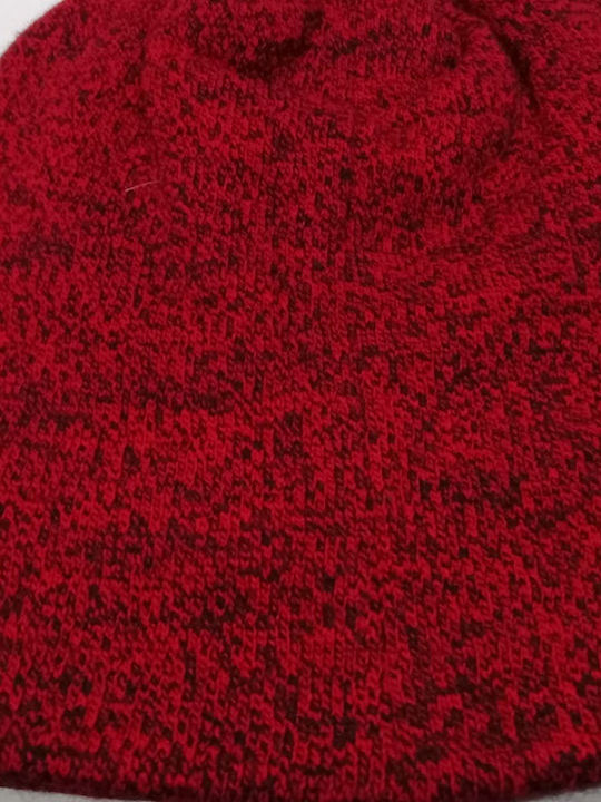 Beanie Unisex Beanie Gestrickt in Rot Farbe