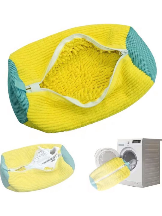 Reinigung- und Schutzhülle für Schuhe Waschmaschine Gelb