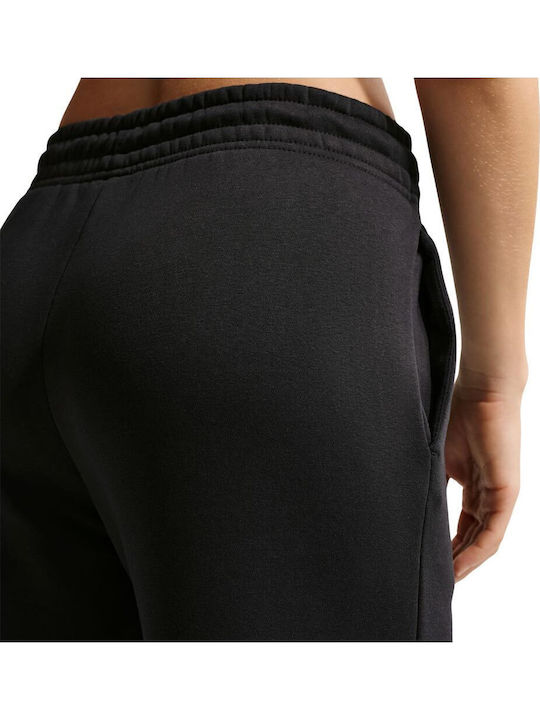 Sportswear Phoenix Παντελόνι Φόρμας Φαρδύ Fleece Μαύρο