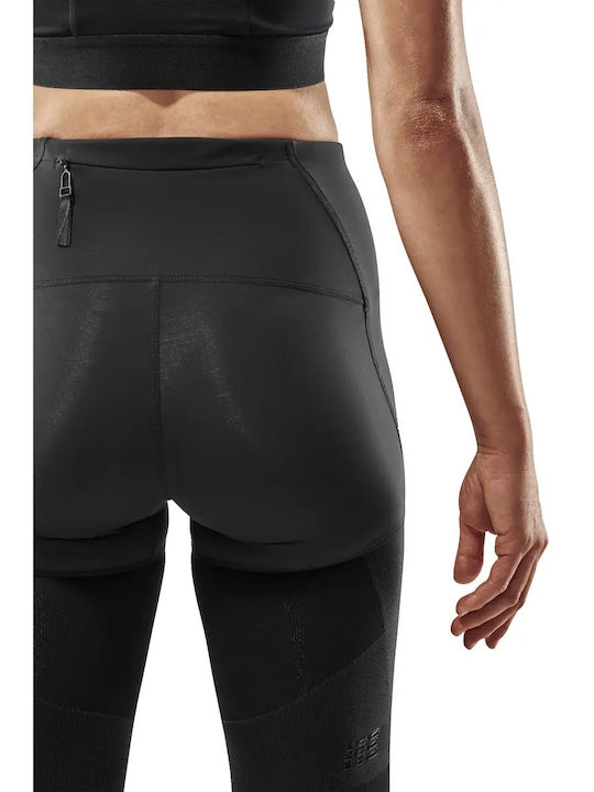 Women's High-waisted Sporty Shorts Black