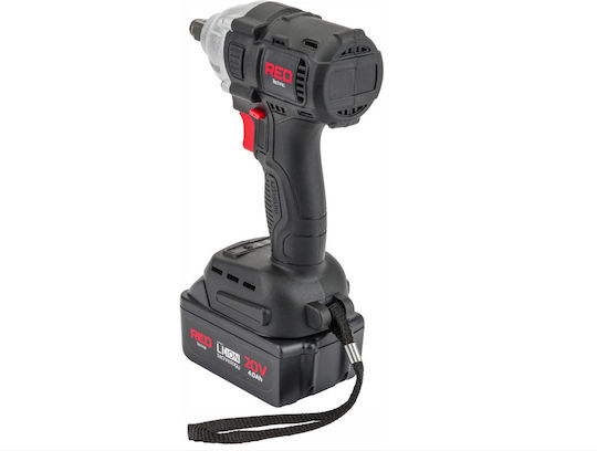 Red Technic RTAKU0026 Безчетков Ударен гайковерт с Приемник 1/2"