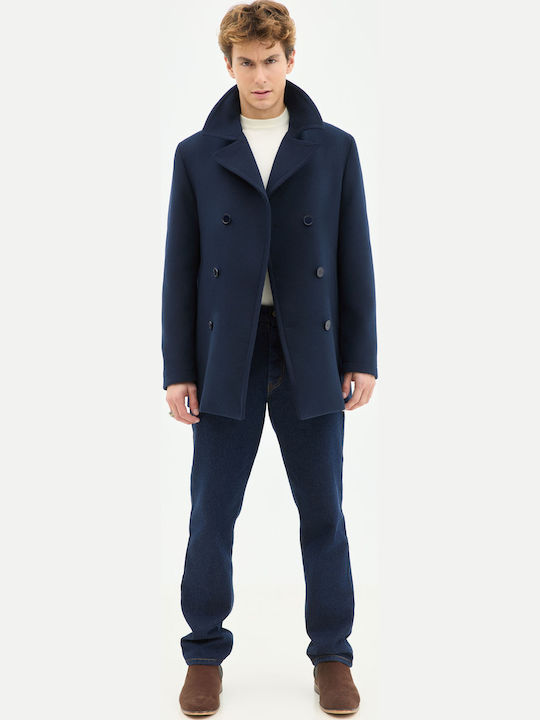 Men's Coat Navy Blue