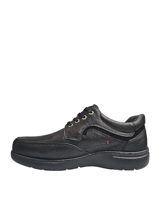 Men's Leather Casual Shoes Black