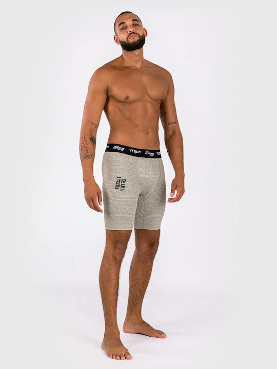 Venum X Ares 2.0 Vale Tudo Short Men Martial Arts Leggings Beige