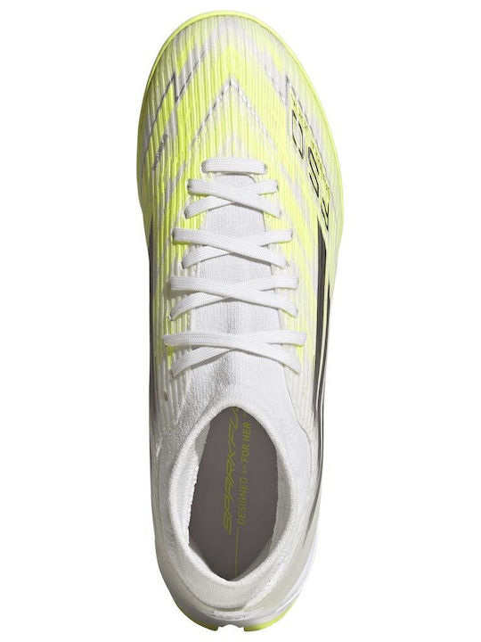 adidas F50 Sparkfusion League Футболни Обувки с Гумена Подметка Бели adidas F50 Sparkfusion League Футболни Обувки с Гумена Подметка Бели
