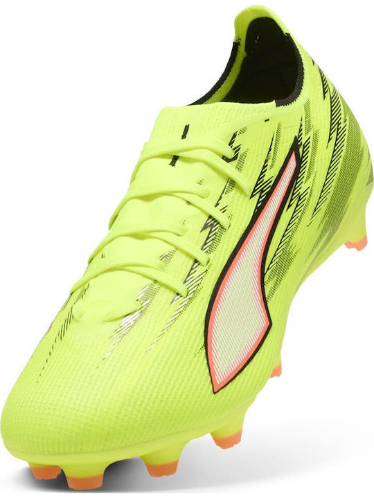 PUMA Ultra 6 Match Fußballschuhe mit Stollen Gelb
