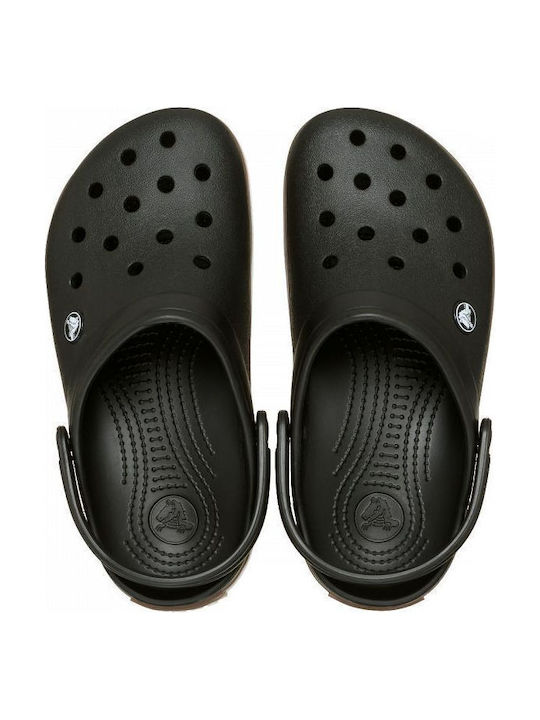 Crocs Crocband Γυναικεία Σαμπό Μαύρα