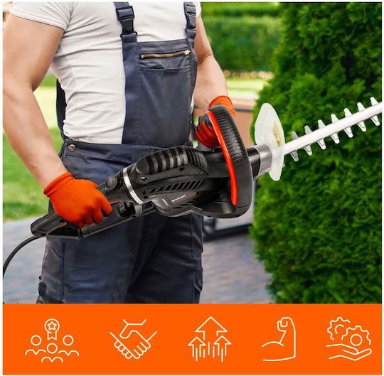 MalTec Electric Hedge Trimmer 1800W with Blade 61cm 111198