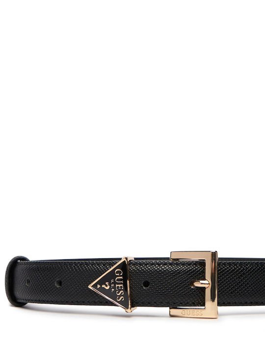 Not Rev Leather Women's Belt Black