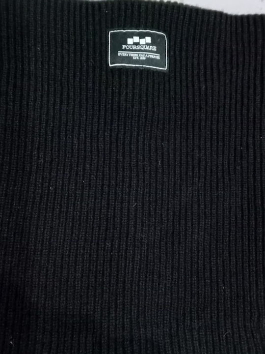 Women's Wool Neck Warmer Black