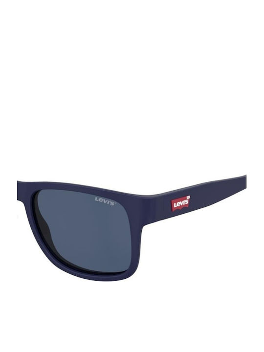 Levi's Men's Sunglasses with Blue Frame and Blue Lens