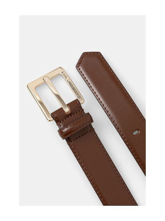 Leder Damen Gürtel Braun