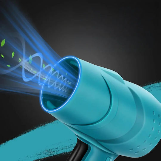 Handheld Leaf Blower 21V with 2 Batteries 1.3Ah