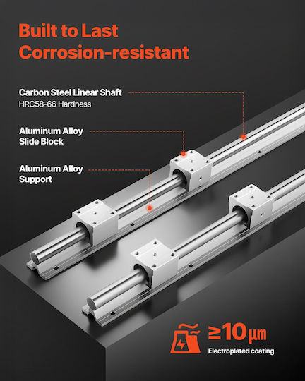 Vevor Garage Door Guide made of Steel