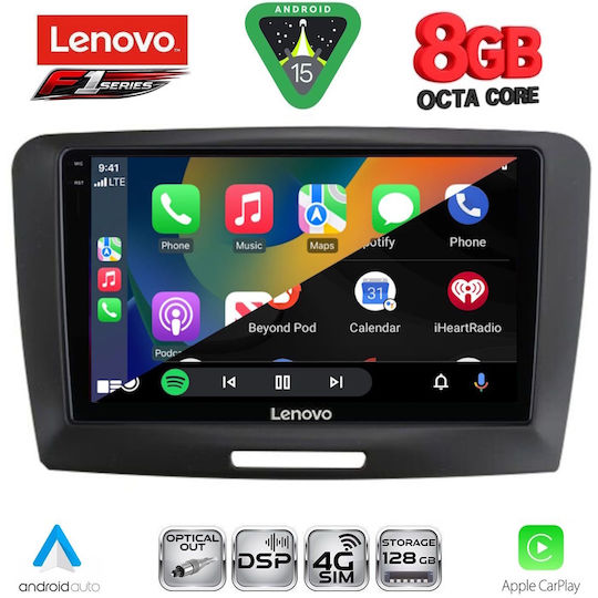 Lenovo Car Audio System for Skoda Superb 2008-2015 (Bluetooth/USB/WiFi/GPS/Apple-Carplay/Android-Auto) with Touch Screen 9"