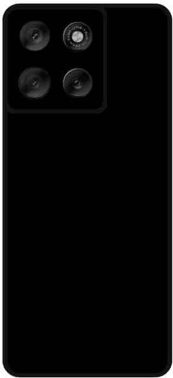 Matt Back Cover Σιλικόνης Μαύρο (Moto G86)