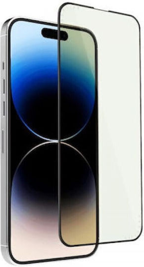 3D 0.3mm Full Glue Full Face Tempered Glass Black (iPhone 14 Pro)