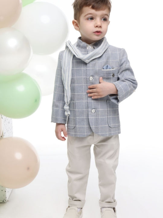 Mi Chiamo Baptism Suit Beige