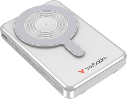 Verbatim Charge ‘n’ Go Power Bank 10000mAh 22.5W Power Delivery / Quick Charge 3.0 Silver