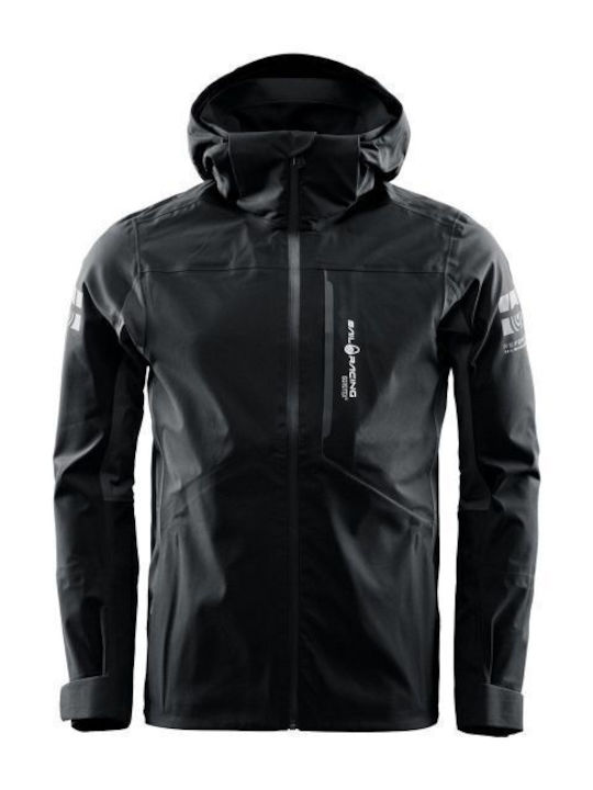 Reference Winter Jacket Hardshell Waterproof and Windproof Black