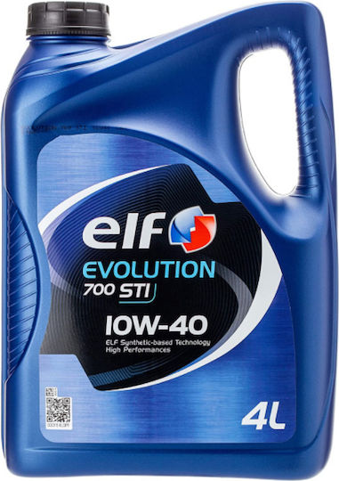 Elf 700 STI Ημισυνθετικό Λάδι Αυτοκινήτου 10W-40 4lt