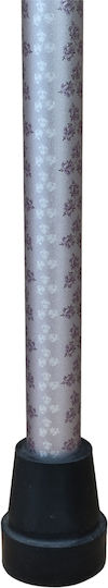 Baston Din Aluminiu Cu Înălțime Reglabilă Model Floral Garcia 621
