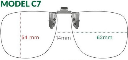 Montana C7b Προσθετο Clip On Polarized