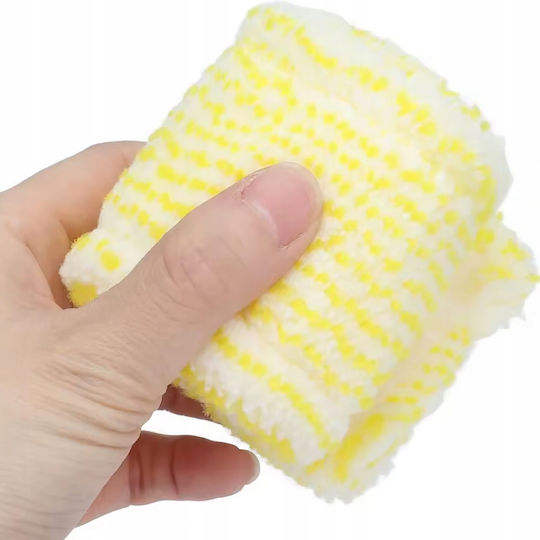 Set Karcher Wv1 Wv2 Wv5 Washers 2 Microfibers + 4 Rubber Strips 28 Cm Replacement Windows Mirrors Tiles