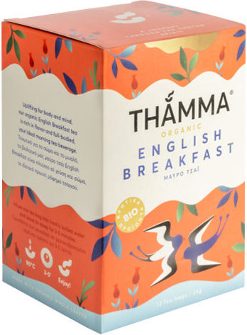 Чай Thamma English Breakfast 12x2g пакетчета
